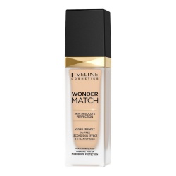 Eveline Cosmetics, Wonder Match Skin Absolute Perfection, Liquid Foundation, 11, Almond, 30 ml