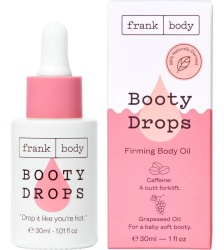 Frank Body, Booty Drops, Întărire, Ulei de corp, Pentru șolduri & coapse, 30 ml