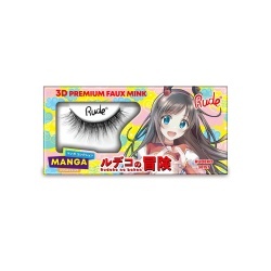 Gene false premium, efect 3D, model Rudeko, Chibi Manga Faux Mink, Rude Cosmetics, 1 articol