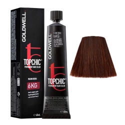 Goldwell, TopChic, Vopsea permanentă de păr, 6Kg Dark Copper Blonde, 60 ml
