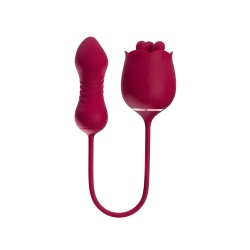 Honey Play Box, Rosa, Jucărie rotativă în formă de trandafir și vibrator cu impuls 2 în 1, 9
