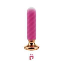 Honey Play Box, Rose Twister, Pluguri anale vibrante, 10 Vibrating Modes, Hands-Free Remote, Curbat