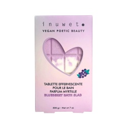 Inuwet, Blueberry, Bombă de baie, 200 g