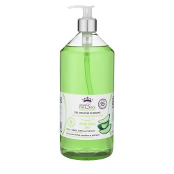 Laboratoire Freesens, Freesens, Gel de duș și șampon 2 în 1, Aloe Vera, 1000 ml