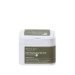 Mary and May, CICA Houttuynia Tea Tree Calming, Liniștitor și calmant, Mască facială, Pentru față