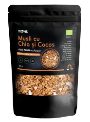Musli cu Chia si Cocos Ecologic/BIO 200g