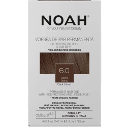 Noah, Permanent Hair Colour, Vopsea permanentă de păr, 6.0 Dark Blonde, 140 ml