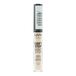 Nyx, Can't Stop Won't Stop, Vegan, Matte, Liquid Concealer, Light Ivory, 3.5 ml
