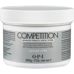 Opi, Competition, Pudră acrilică pentru unghii, Alb opac, 200 g
