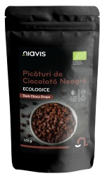 Picaturi de Ciocolata Neagra Ecologice/BIO 125g