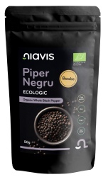 Piper Negru Boabe Ecologic/Bio 50g