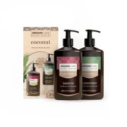 Set Arganicare: Coconut, Hair Shampoo, Nourishing & Moisturising, 400 ml