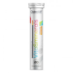 Supliment alimentar, OstroVit, Vitamine si Minerale, comprimate efervescente, 20 tablete