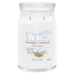 Yankee Candle, Clean Cotton, Scented Candle, 567 g