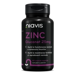 Zinc Gluconat 25mg 60cps