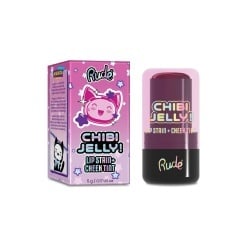 2 in 1 Lip Stain + Cheek Tint Chibi Jelly!, nuanta Koneko, Chibi Manga Collection, Rude Cosmetics, 5 g