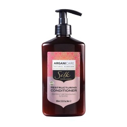 Arganicare, Silk Protein, Balsam de păr, Detangling & Nourishing, 400 ml