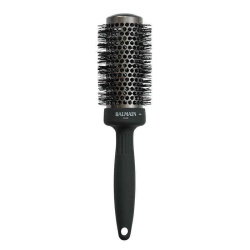 Balmain Professionnel, Ceramic, Rotund, Perie de păr, Negru, 43 mm