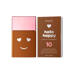 Benefit, Hello Happy Soft Blur, Finisaj mat, Fond de ten lichid, 10, Căldură profundă, SPF 15, 30 ml