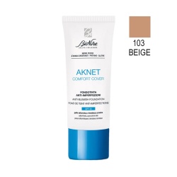 BioNike, Comfort Cover, Anti-Blemish, Fond de ten lichid, 103, Bej, SPF 30, 30 ml
