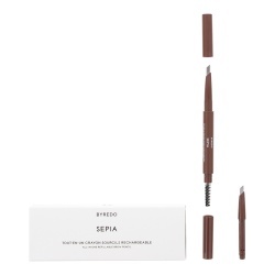 Byredo, All-In-One, Precision, Double-Ended, Eyebrow Cream Pencil & Brush 2-In-1, 02, Sepia, 0.5 g