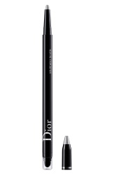 Christian Dior, Diorshow On Stage, Rezistent la apă, Cu două capete, Creion kohl, 076, Gri argintiu, 1.2 g
