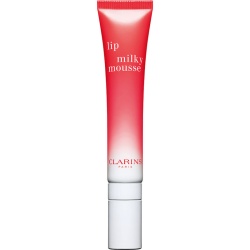 Clarins, Lip Milky Mousse, Finisaj satinat, Balsam de buze, 01, Căpșună lăptoasă, 10 ml