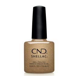 CND, Shellac, Metallic Finish, Semi-Permanent Nail Polish, It's Getting Golder, 7.3 ml