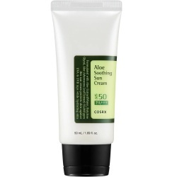 Cosrx, Aloe Soothing Sun, Hidratant și protector, Cremă de soare, SPF 50, 50 ml