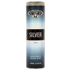 Cuba, Silver, Apă de toaletă, Pentru bărbați, 100 ml