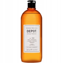 Depot, 100 Hair Cleansing No. 102 Clear Formula, Complex botanic, Șampon pentru păr, Antimătreață și