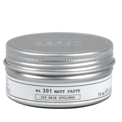 Depot, 300 Hair Stylings No. 301, Pastă de coafat, Textură mată, Strângere puternică, Pentru păr, 75 ml