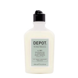 Depot, 500 Beard & Mustache Specifics No. 501, Șampon pentru barbă, Hidratant și clarifiant, 250 ml