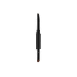 Gosh, Shape & Fill, Double, Eyebrow Cream Pencil, 001, Brown, 0.5 g