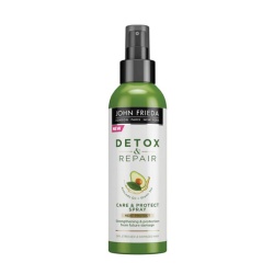 John Frieda, Detox & Repair, Ulei de avocado, Fixativ, Protecție termică, 100 ml