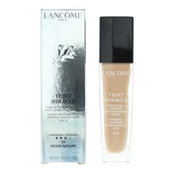 Lancome, Teint Miracle, Acoperire naturală, Fond de ten lichid, 04, Natură bej, SPF 15, 30 ml