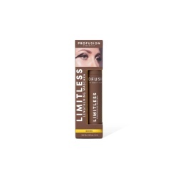 Mascara pentru alungirea genelor, Limitless, nuanta Brown, Profusion Cosmetics, 9 ml