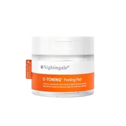 Nightingale, C-Toning, Exfoliating & Brightening, Zilnic, Discuri de peeling, 60 buc
