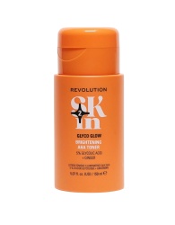 Revolution Skincare, Glyco Glow, 5% Glycolic Acid & Ginger, Luminare, Loțiune tonică, Pentru față