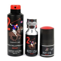 Set Beverly Hills Polo Club: 1982 - Sport 2, Eau De Toilette, For Men, 50 ml