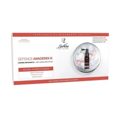 Set, BioNike, Defense Anagenix-K, Tratament cu loțiune pentru păr, Anticădere păr, 6 buc, 15 ml