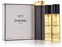 Set Chanel: Chanel N°5, Eau De Parfum, For Women, Refillable, 20 ml