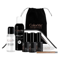Set ColorMe Cosmetics: ColorMe, Gel, Semi-Permanent Nail Polish, 10 ml