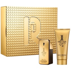Set Paco Rabanne: 1 Million, Eau De Parfum, For Men, 50 ml + 1 Million, Shower Gel, For All Skin Types, 100 ml