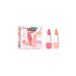 Set Rude Cosmetics: Peach Kiss, Hydrating, Lip Balm, 3.5 ml