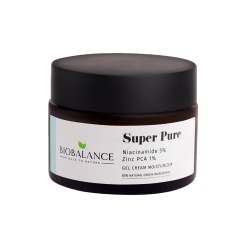 Bio Balance, Super Pure, Hidratant, Zilnic, Crema gel, Pentru față, 50 ml