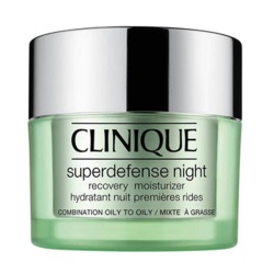 Clinique, Superdefense Night, Fără parfum, Hidratant, Noapte, Cremă, Pentru față, 50 ml