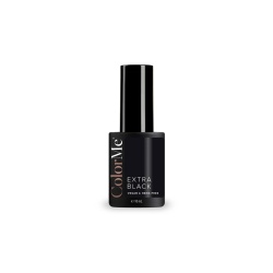 ColorMe Cosmetics, Extra Black, Gel, Ojă semipermanentă, 10 ml