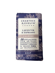 Crabtree & Evelyn, Lavender & Espresso, Calmant, Bucată de săpun, 158 g