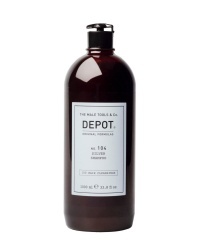 Depot, 100 Hair Cleansing No. 104, Complex botanic, Șampon pentru păr, Pentru neutralizarea tonurilor galbene, 1000 ml